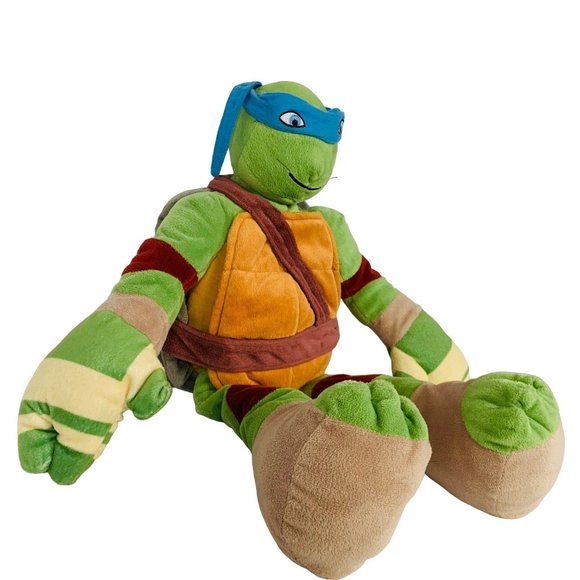 Nickelodeon Teenage Mutant Ninja Turtles Pillow Buddy Leonardo 24" Plush XL - Picture 7 of 10